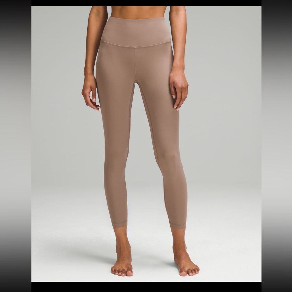Taupetastic Align Leggings 25” size 2